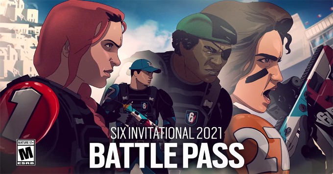 R6s 新バトルパス シックスインビテーショナル21 をリリース 合計135個 のリワード 新登場の3dウェポンスキン さむしんぐ